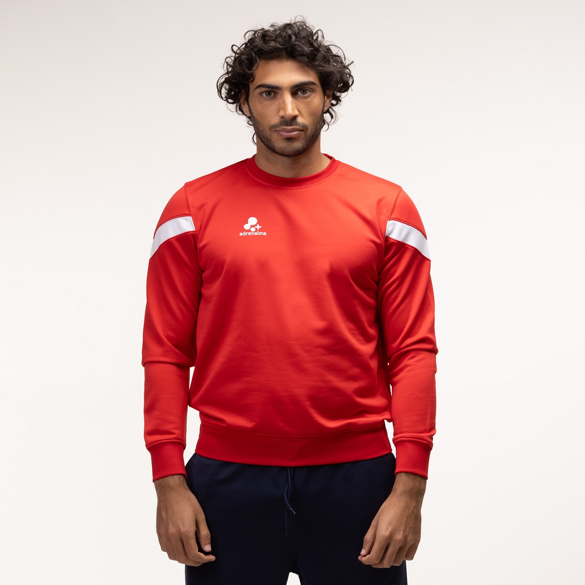 +ADRENALINA FELPA GIROCOLLO BILL UNISEX