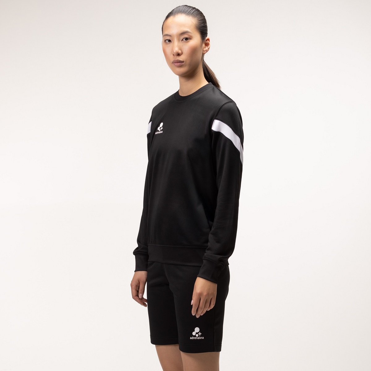 +ADRENALINA FELPA GIROCOLLO BILL UNISEX