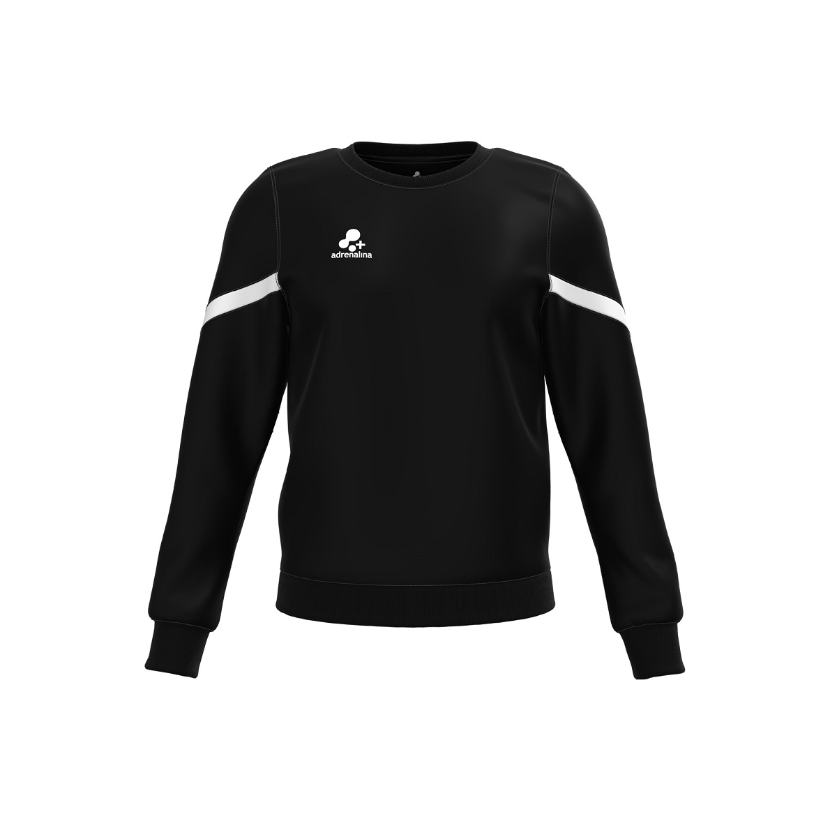 +ADRENALINA GIUBBINO FELPA GAR. GIROCOLLO UNISEX SILVER