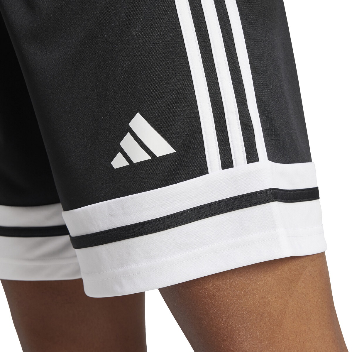 ADIDAS SHORT SQUADRA 25 BLACK WHITE