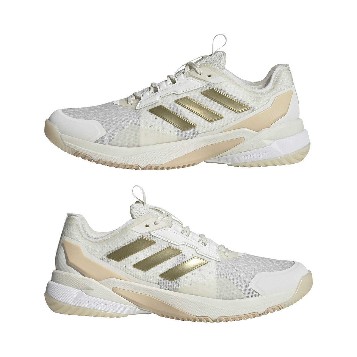 ADIDAS CRAZYFLIGHT 6 W OFF WHITE GOLD MET CRYST