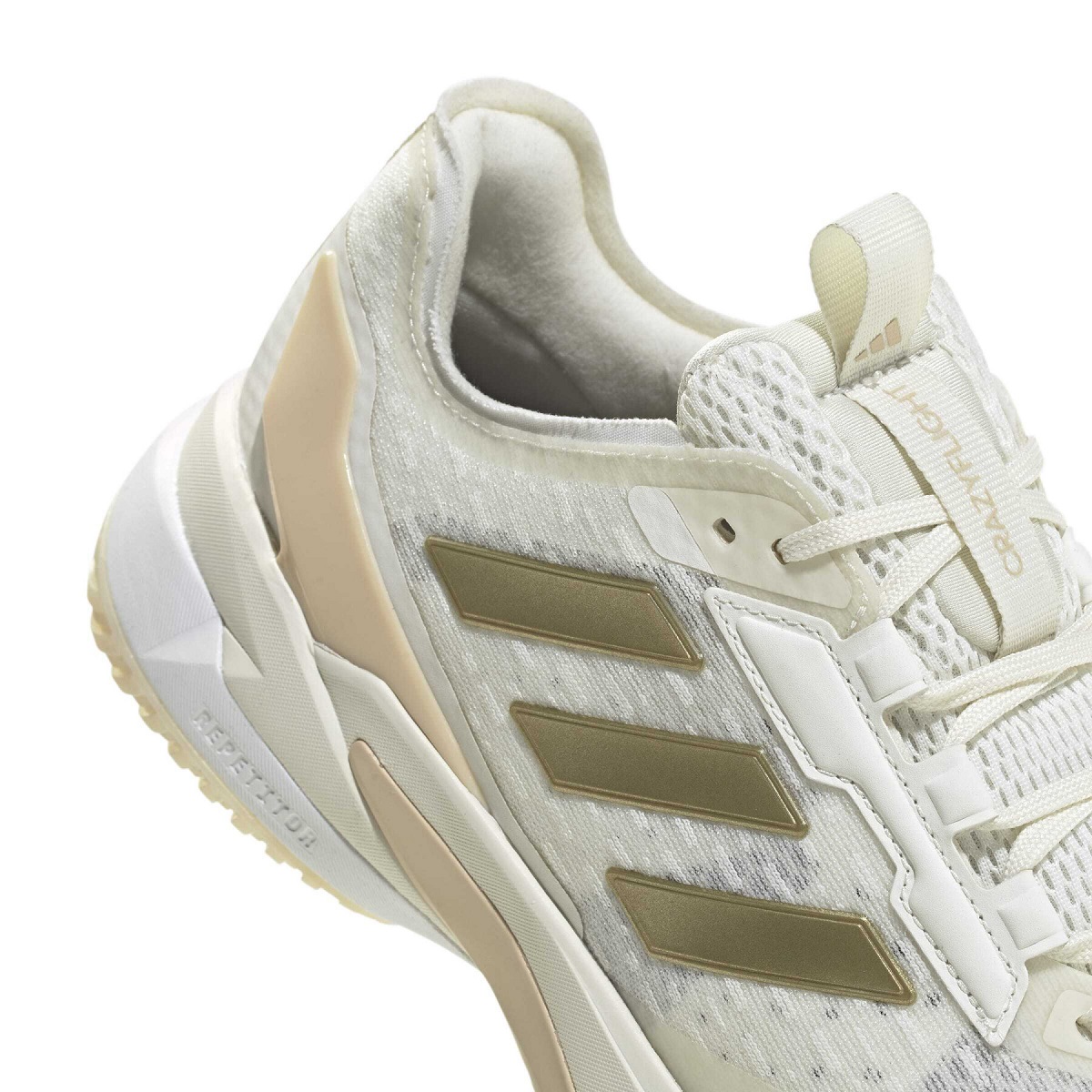 ADIDAS CRAZYFLIGHT 6 W OFF WHITE GOLD MET CRYST