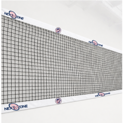 foto KIT 2 RETI PALLAVOLO GARA norme FIPAV PERSONALIZZATA SU BANDA